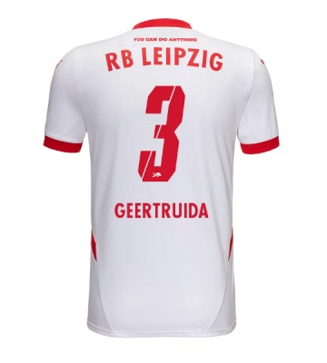 RB Leipzig Lutsharel Geertruida #3 Primera Equipación 2024-25 Manga Corta